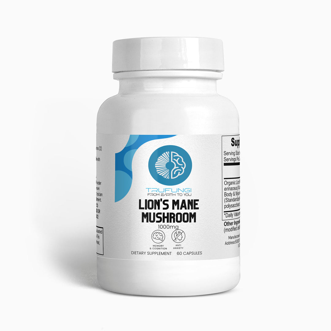 TRUFUNGI - Lion's Mane Mushroom - QLIFE Wellness