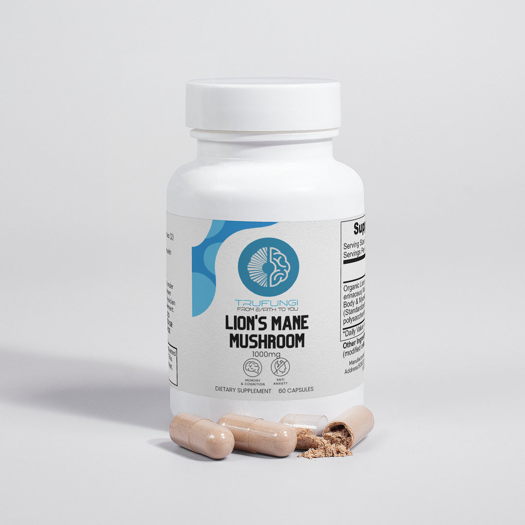 TRUFUNGI - Lion's Mane Mushroom - QLIFE Wellness