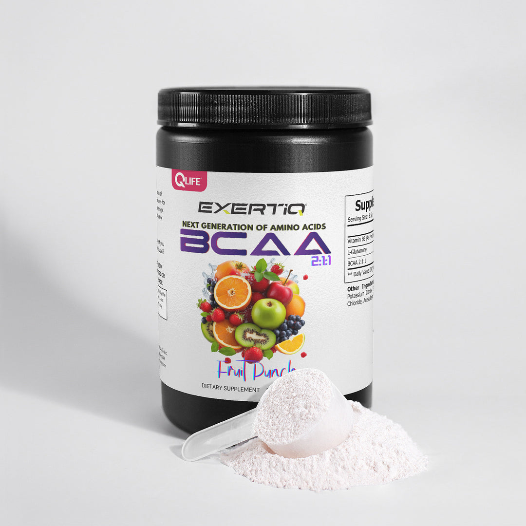 BCAA Shock Powder (Fruit Punch) - QLIFE Wellness