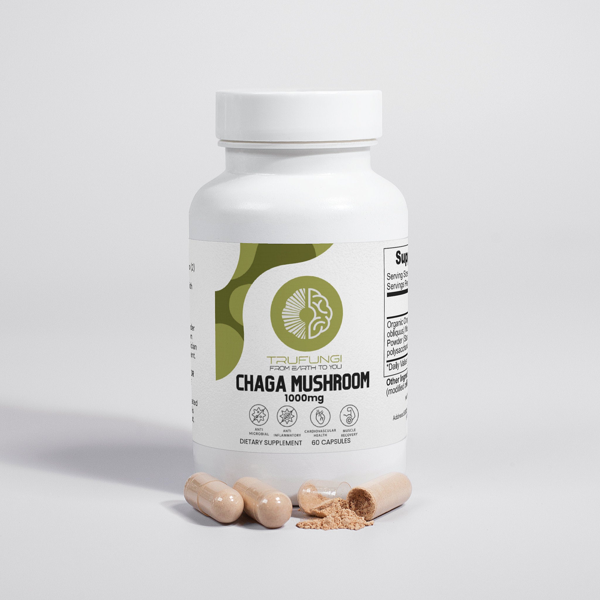 TRUFUNGI - Chaga Mushroom - QLIFE Wellness