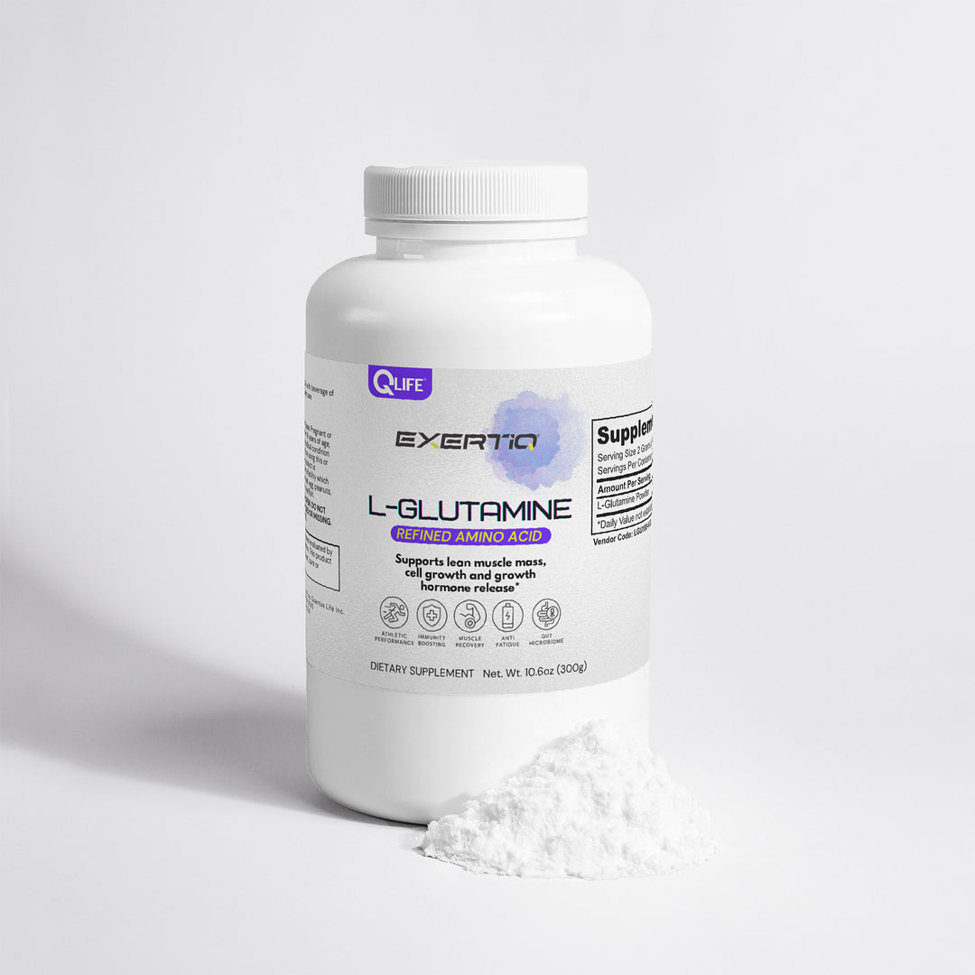 EXERTIQ - L - Glutamine Powder - QLIFE Wellness