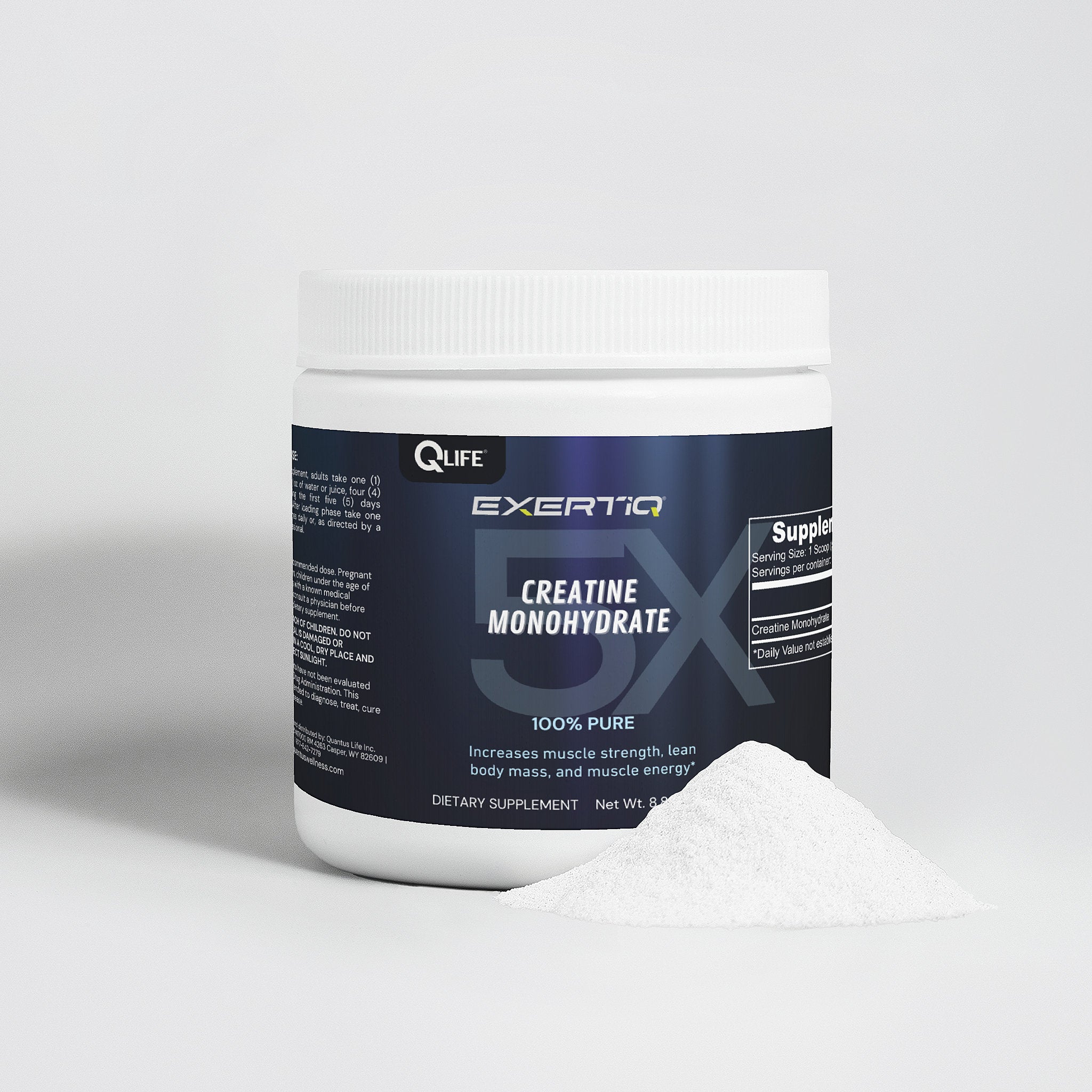 EXERTIQ - Creatine Monohydrate - QLIFE Wellness