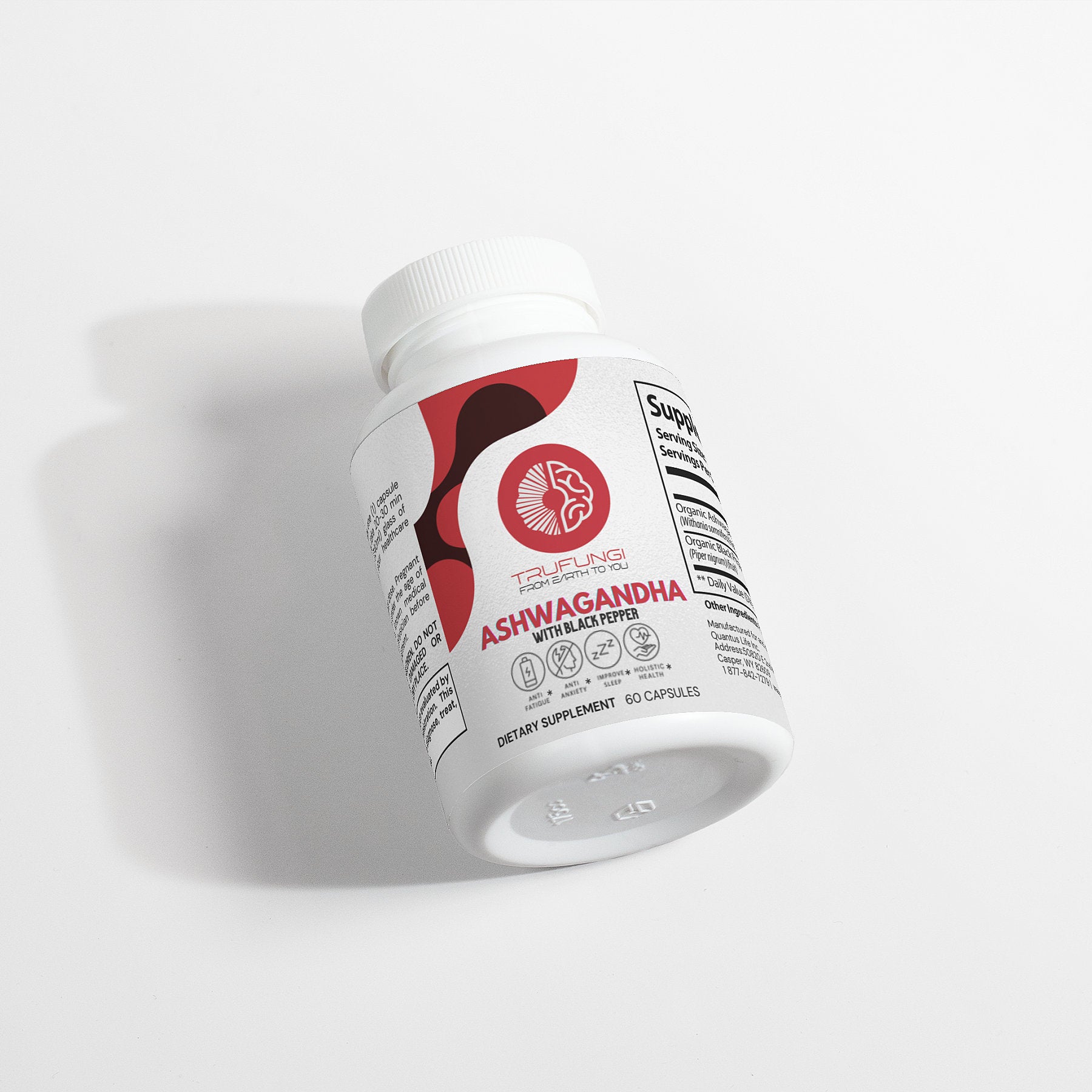 TRUFUNGI - Ashwagandha with Black Pepper