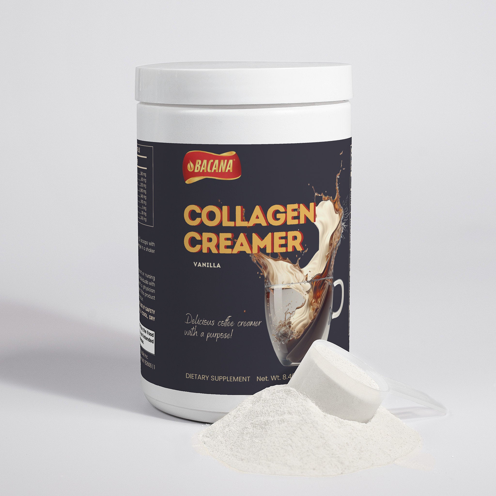 Bacana Coffee Collagen Creamer (Vanilla)