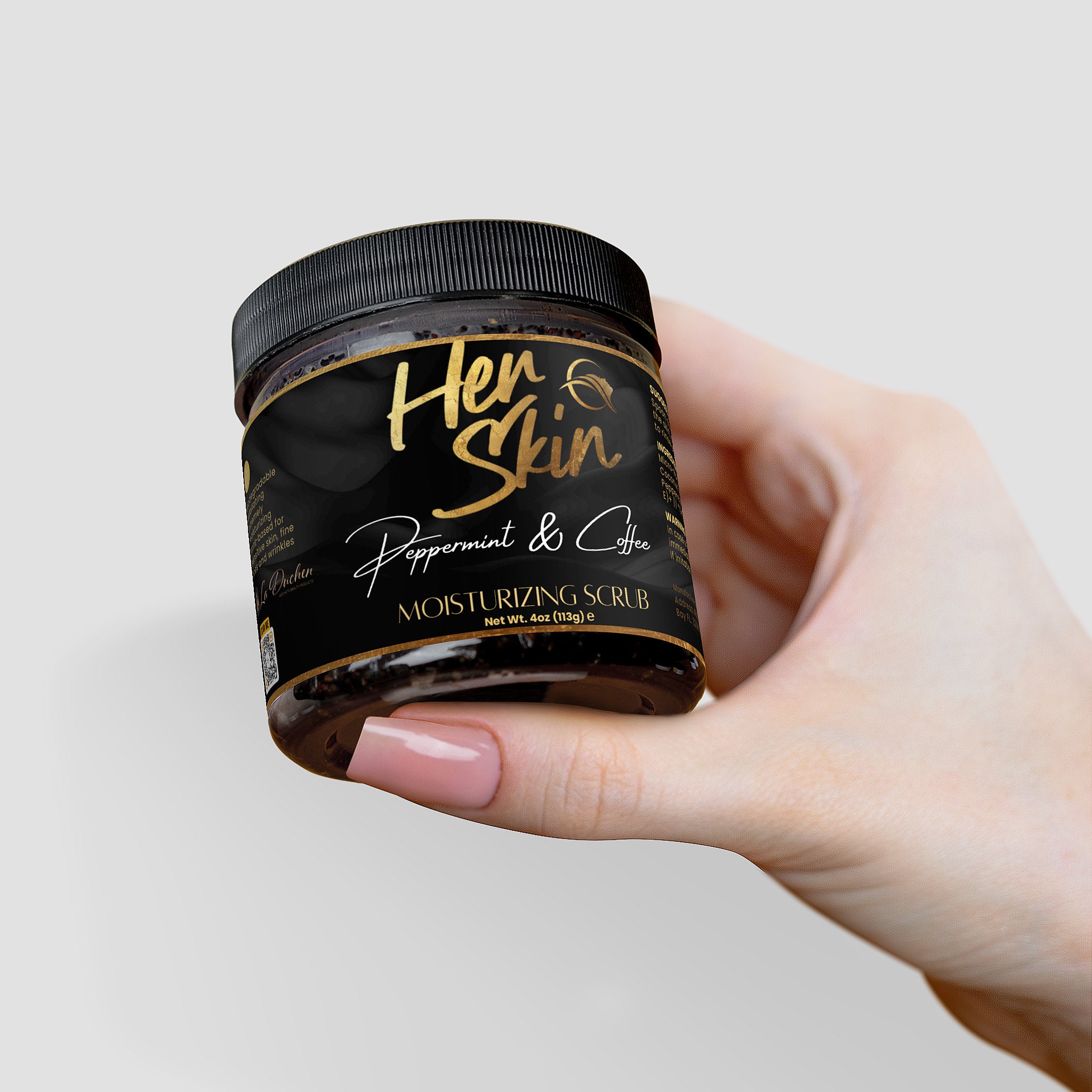 HER Skin Peppermint Coffee Scrub - QLIFE Wellness