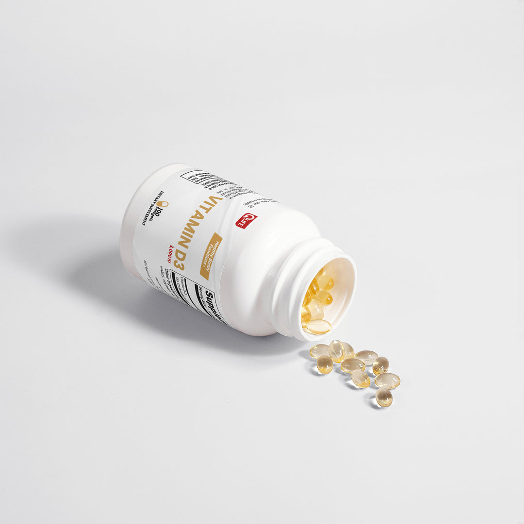 QLIFE Vitamin D3 2,000 IU - QLIFE Wellness