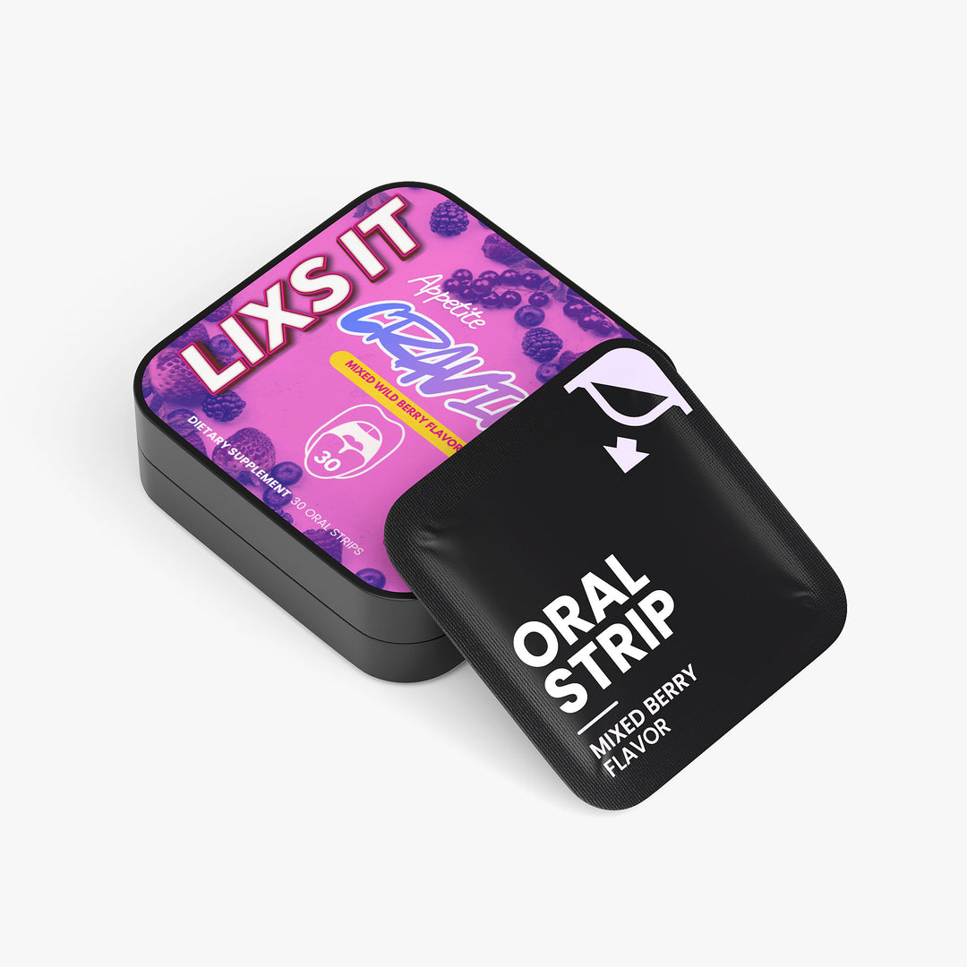 LIXS IT Appetite Craving & Weight Support Strips - QLIFE Wellness