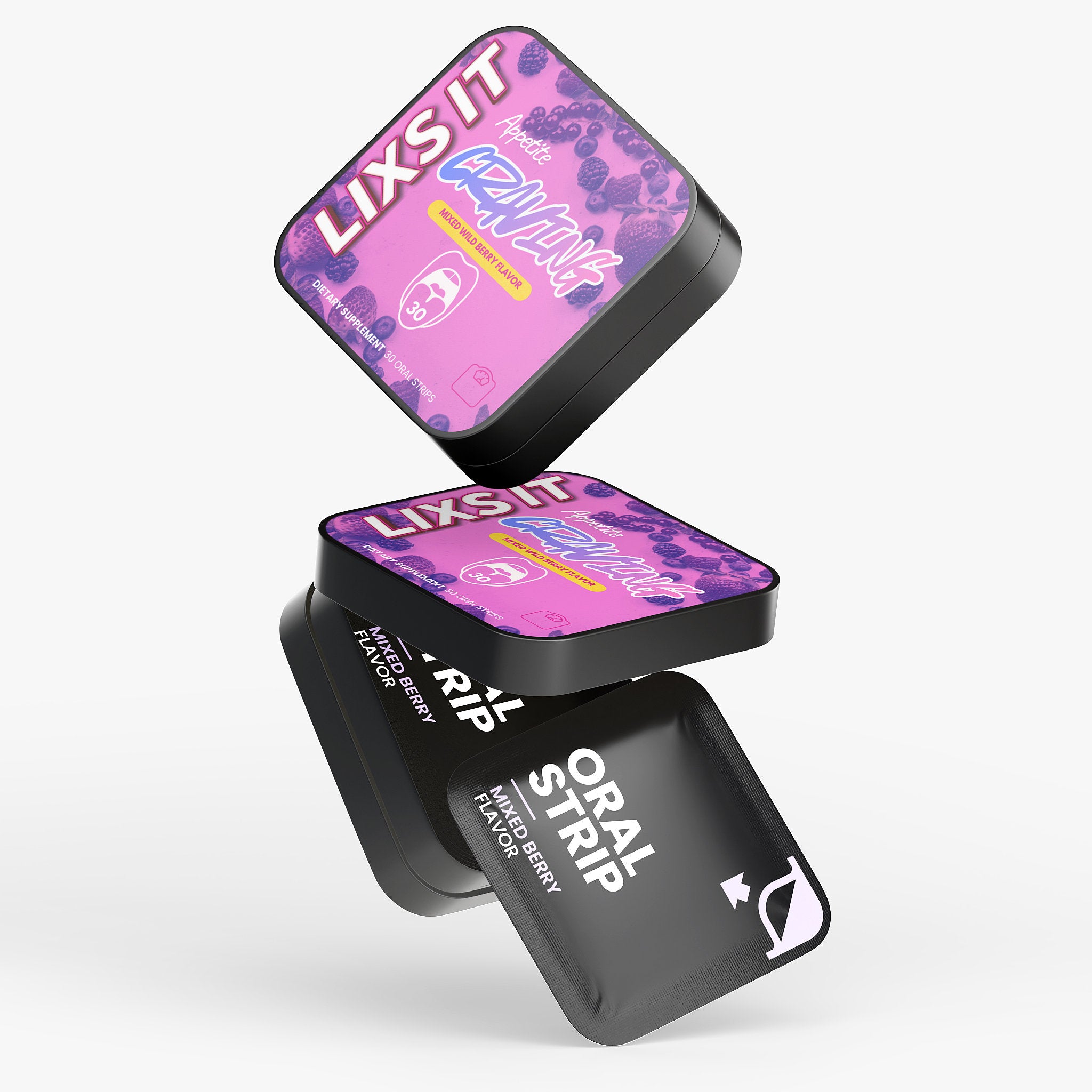 LIXS IT Appetite Craving & Weight Support Strips - QLIFE Wellness