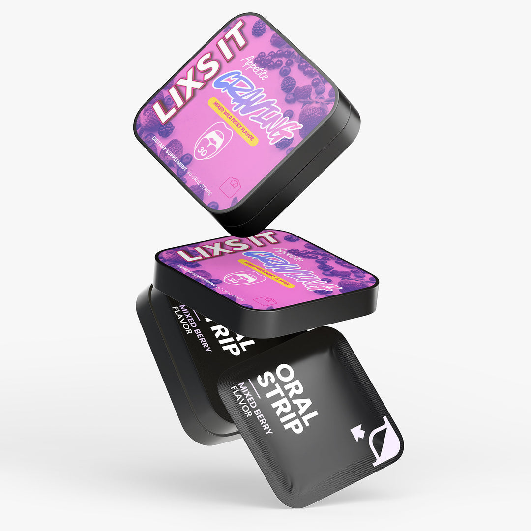 LIXS IT Appetite Craving & Weight Support Strips - QLIFE Wellness