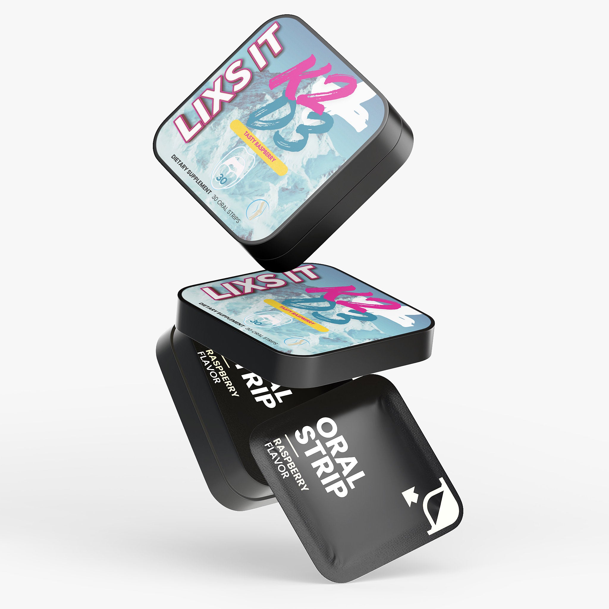 LIXS IT K2 & D3 Strips - QLIFE Wellness