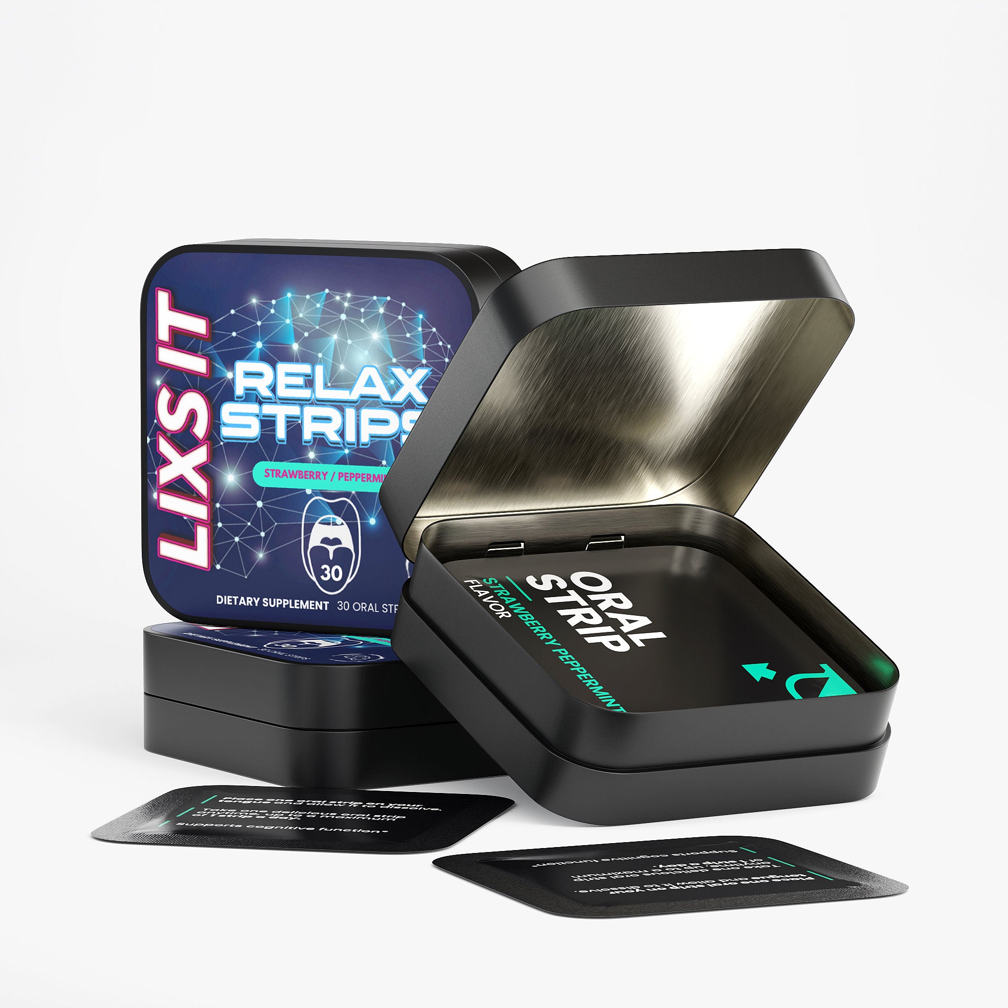 LIXS IT Cognitive Relax Strips - QLIFE Wellness