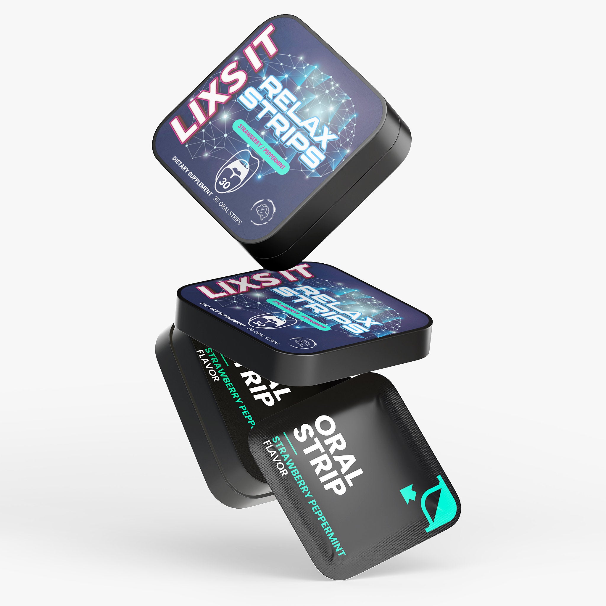 LIXS IT Cognitive Relax Strips - QLIFE Wellness