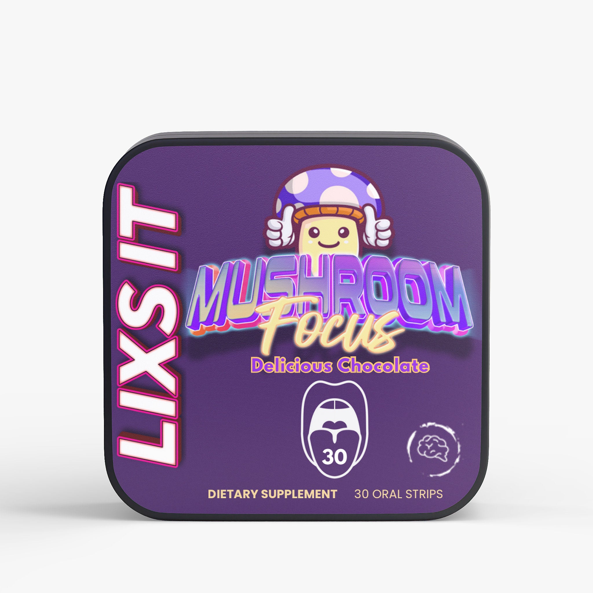 LIXS IT Mushroom Focus Strips - QLIFE Wellness