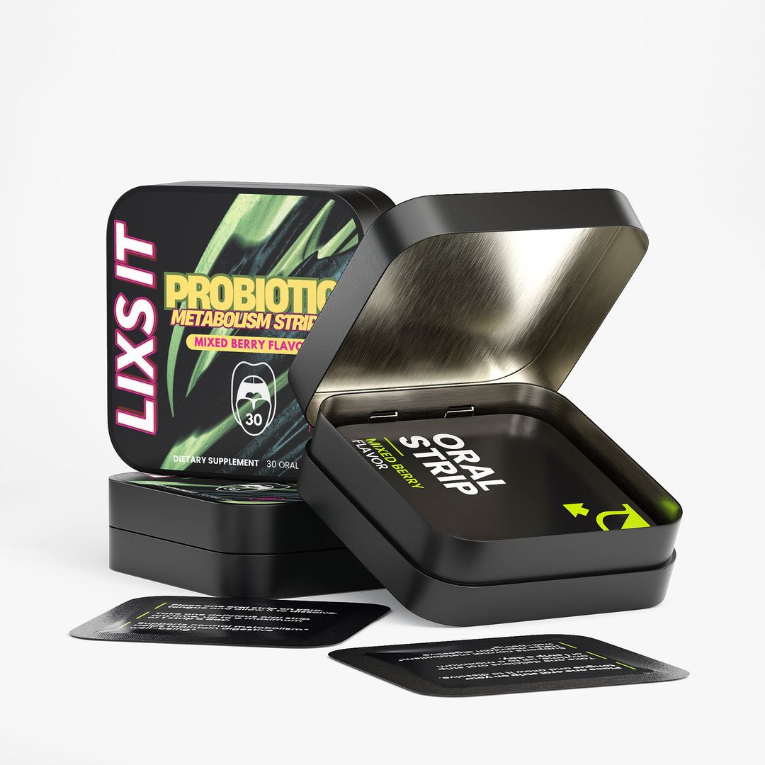 LIXS IT Probiotic + Metabolism Strips - QLIFE Wellness