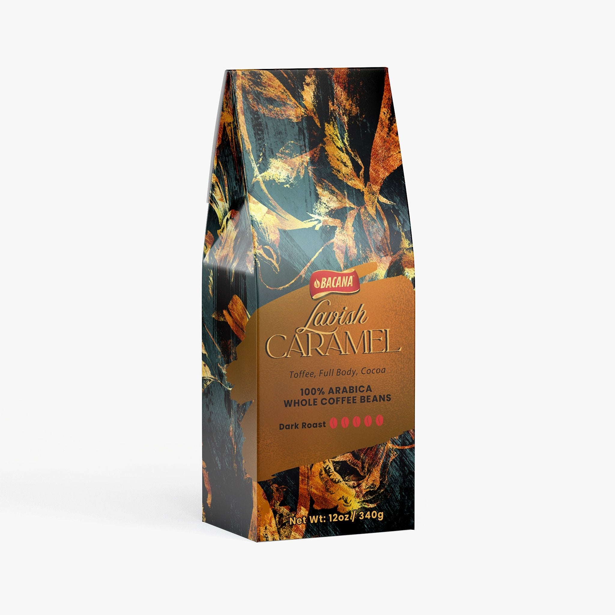 Bacana Lavish Caramel Coffee (Dark Roast) - QLIFE Wellness