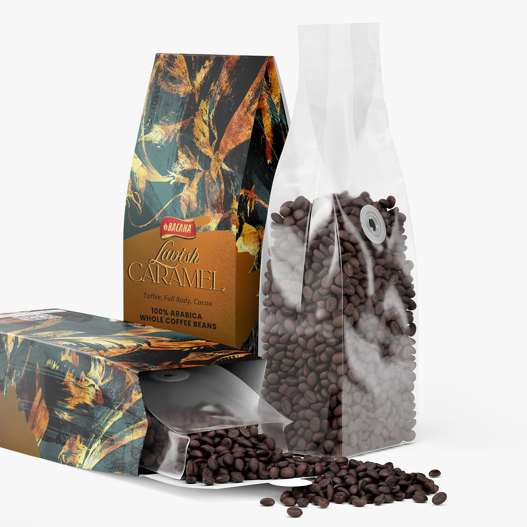 Bacana Lavish Caramel Coffee (Dark Roast) - QLIFE Wellness