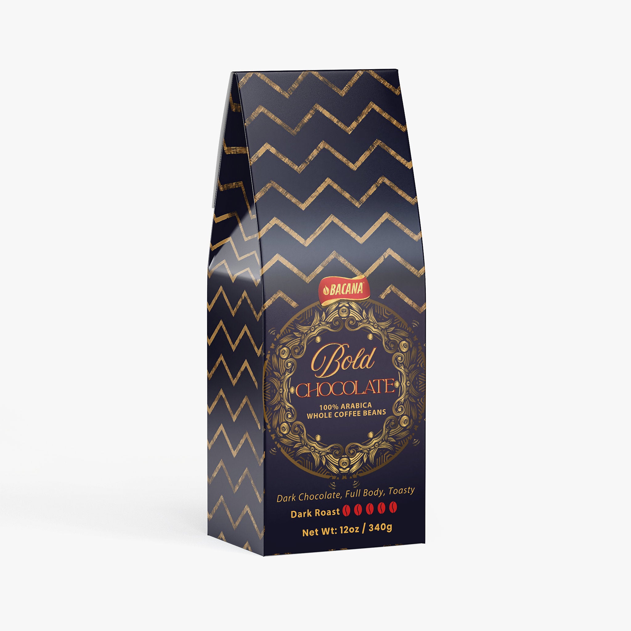 Bacana Bold Chocolate Coffee (Dark Roast) - QLIFE Wellness