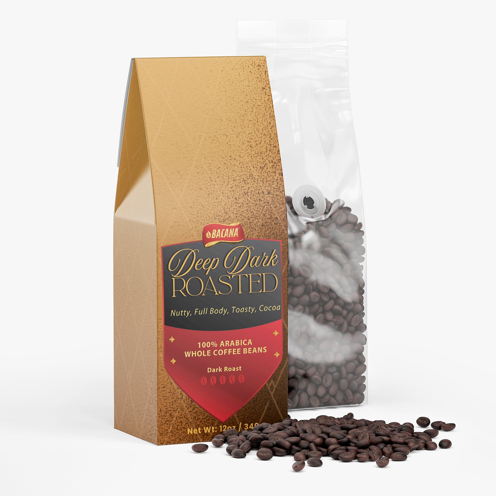 Bacana Deep Roast Coffee (Dark Roast) - QLIFE Wellness