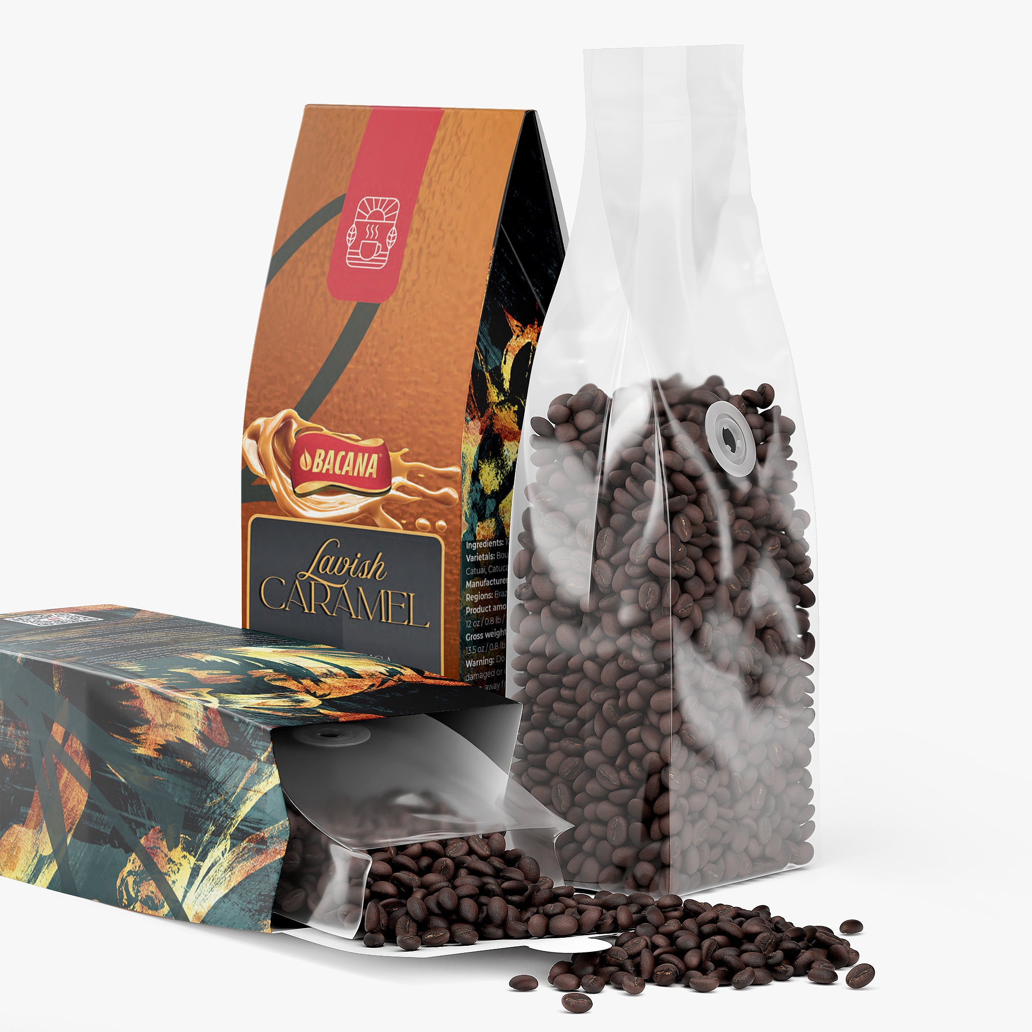 Bacana Lavish Caramel Coffee (Dark Roast) - QLIFE Wellness