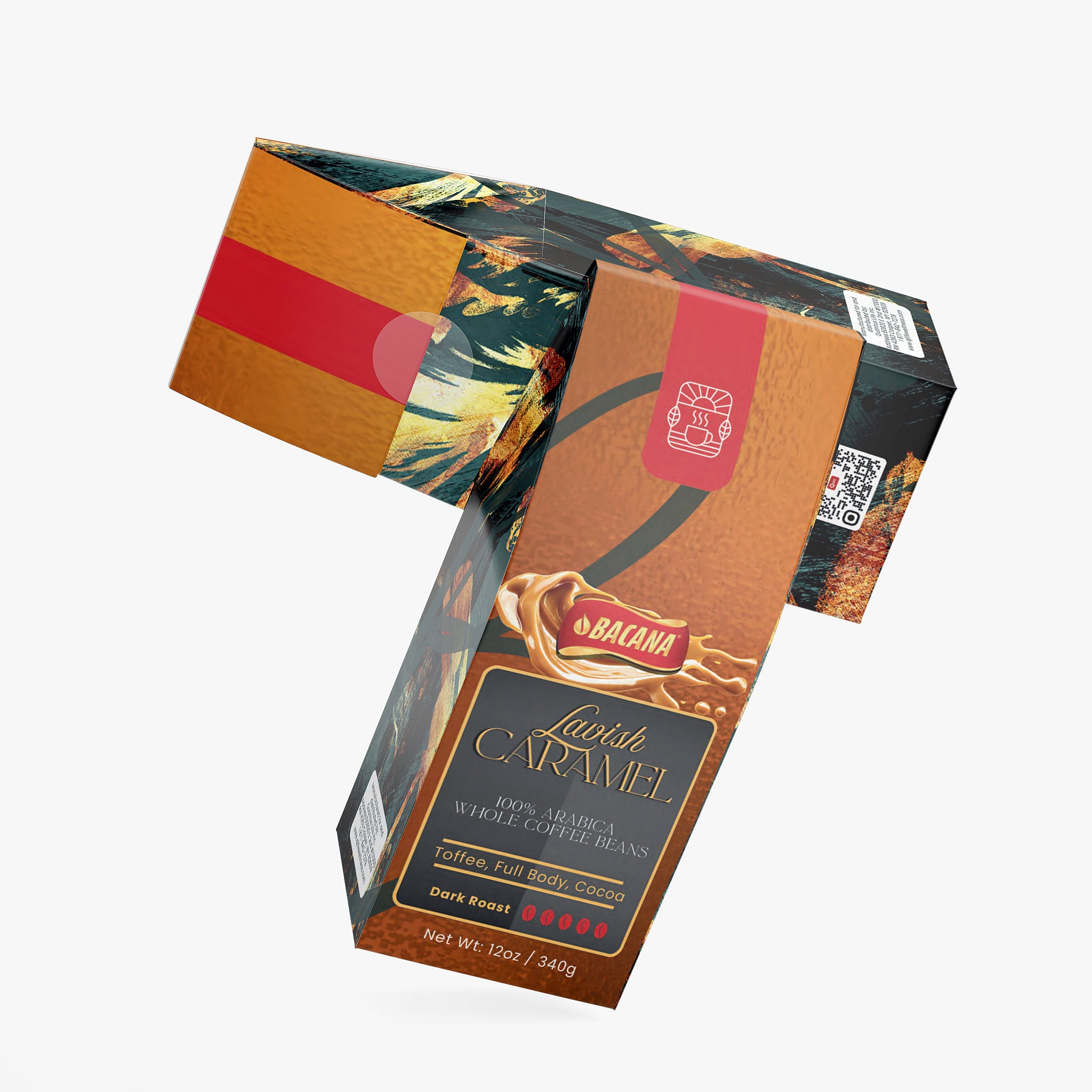 Bacana Lavish Caramel Coffee (Dark Roast) - QLIFE Wellness