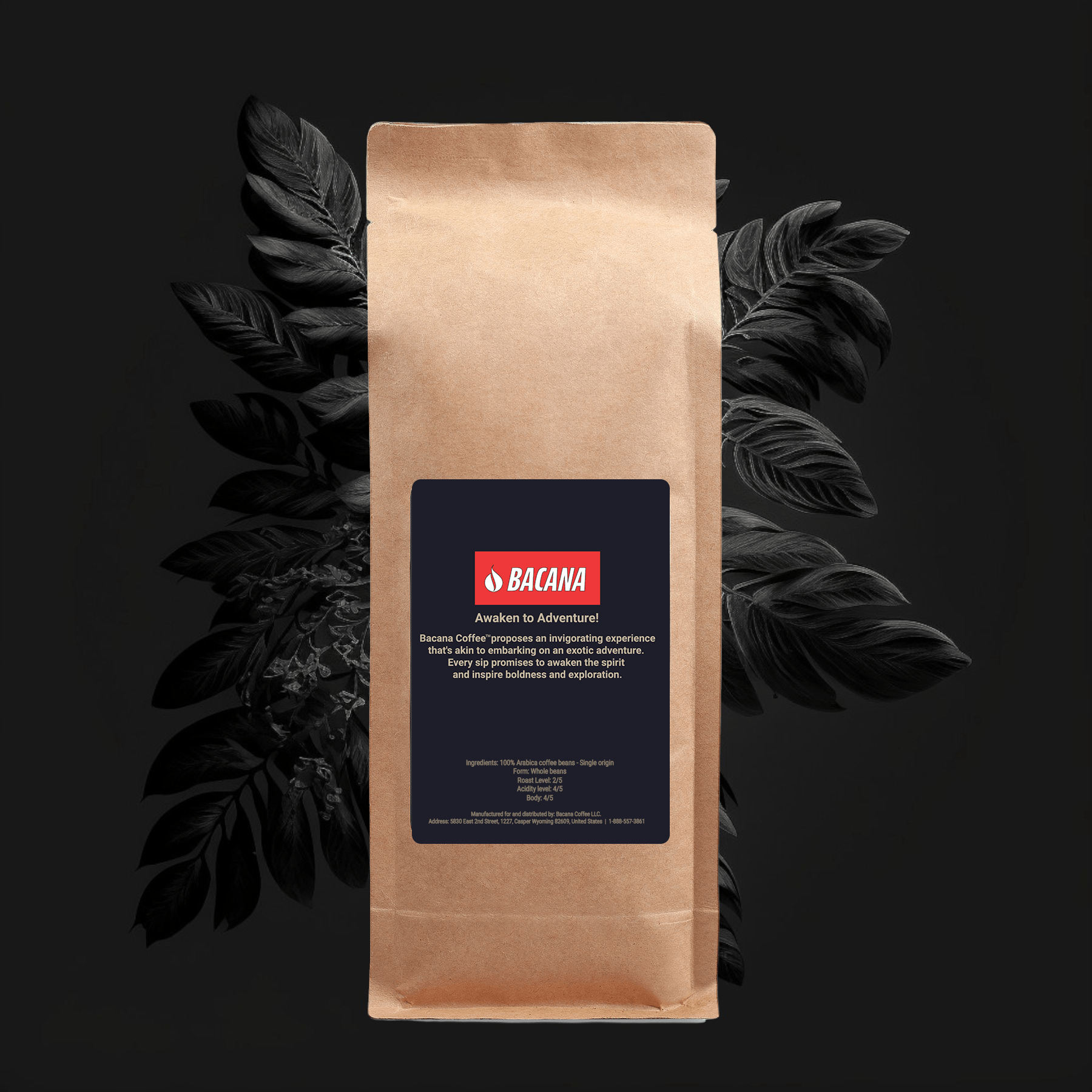 Bacana - Brazilian Blend Coffee 16oz - QLIFE Wellness