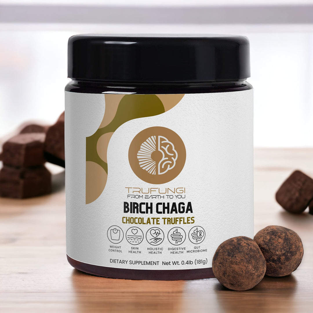 Birch Chaga Truffles - QLIFE Wellness