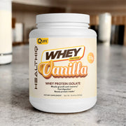 HEALTHIQ Whey Protein Isolate (Vanilla) - QLIFE Wellness