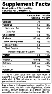 Bacana Coffee Collagen Creamer (Vanilla)