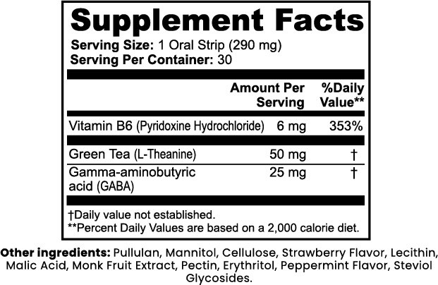 LIXS IT Cognitive Relax Strips - QLIFE Wellness