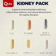 QLIFE Kidney Support - 30 Packs - QLIFE Wellness