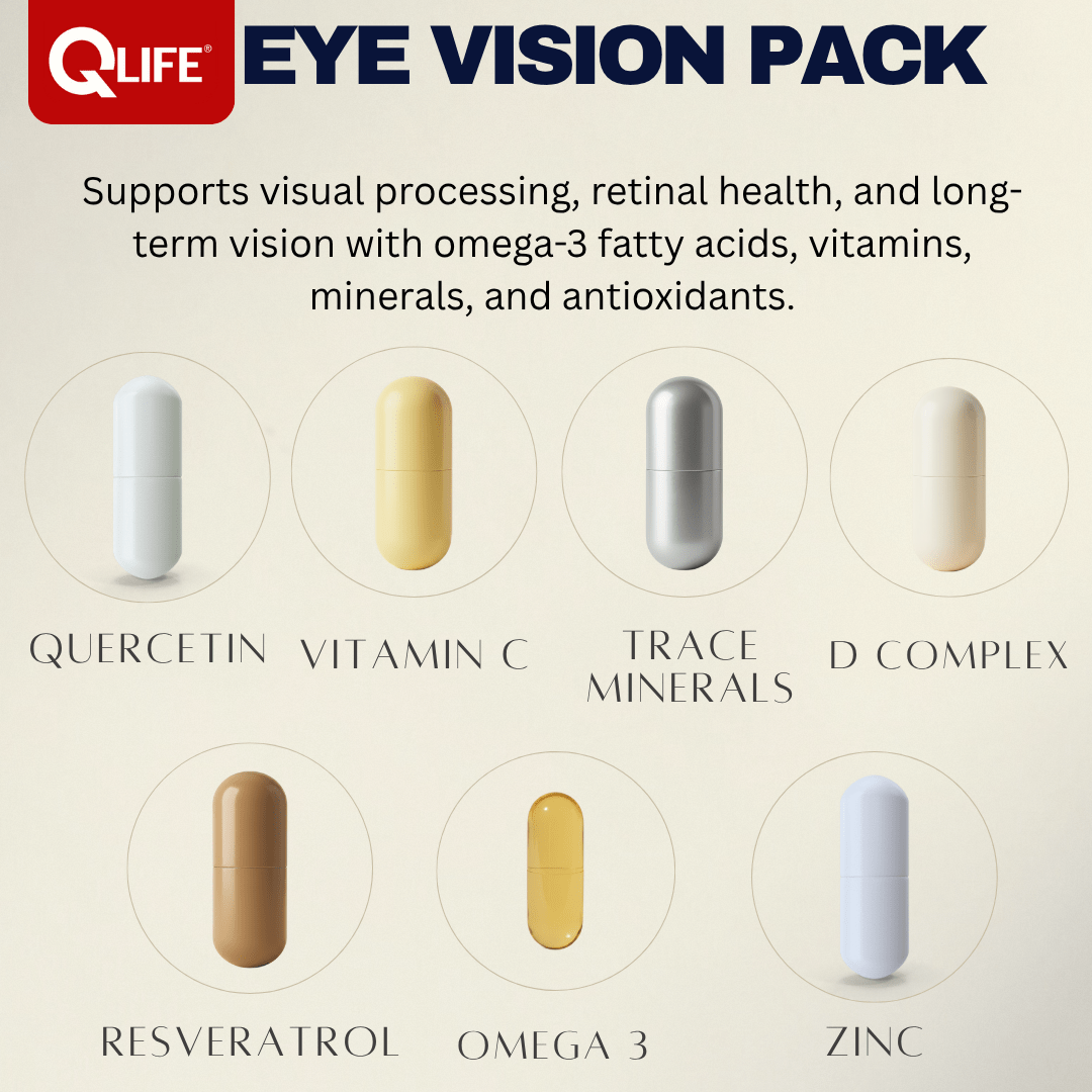 QLIFE Eye & Vision - 30 Packs - QLIFE Wellness