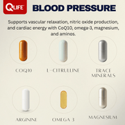 QLIFE Blood Pressure Support Pack (Iron‑Free) - 30 Packs - QLIFE Wellness