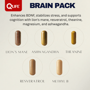 QLIFE Brain Support - 30 Packs - QLIFE Wellness