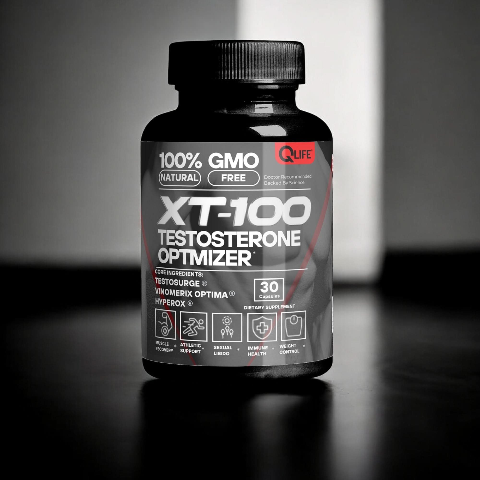XT - 100 Testosterone Optimizer - QLIFE Wellness
