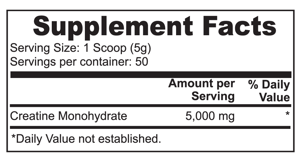 EXERTIQ - Creatine Monohydrate