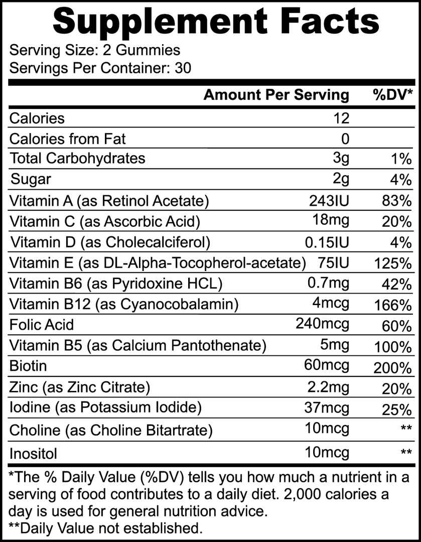 QLIFE Multivitamin Gummies